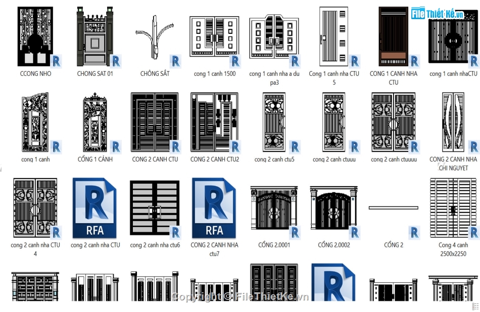 File Revit cửa cổng,File cổng Revit,Revit cổng,File Revit mẫu cổng,Bản vẽ cổng revit